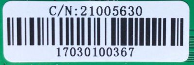 MAIN FUENTE PARA TV ELEMENT / NUMERO DE PARTE 21005630/ ST6308RTU-AP1 / 110105002160 / 433384 / F845AD1A9ED1 / 17030100367 / DISPLAY T500HVN07.5 / MODELO ELSFC5017	 - Imagen 5